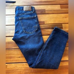 Aeropostale Womens Dark Blue Straight Jeans